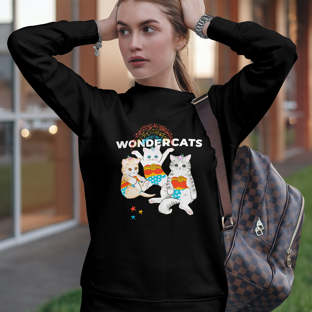 Nome do produtoMoletom Fechado Unissex Wonder Cats