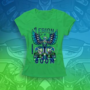 Nome do produtoSeattle - Totem Legion of Boom (baby long)