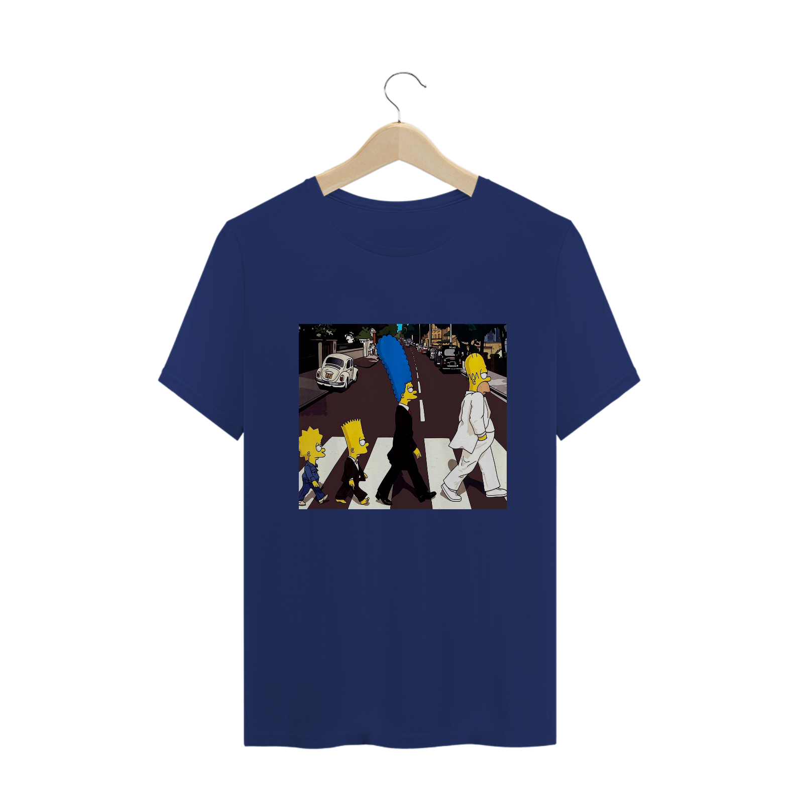 camiseta simpsons beatles