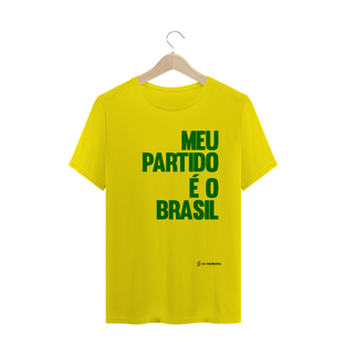 Nome do produtoCamisa Masculina - Meu Partido è o Brasil Bolsonaro - Um Patriota