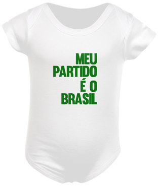 Nome do produtoBoddy Infantil - Brasil Acima de Tudo - Um Patriota