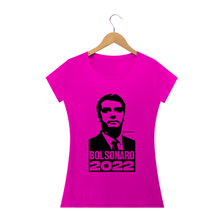 Nome do produtoCamisa Feminina - Bolsonaro 2022 - Um Patriota