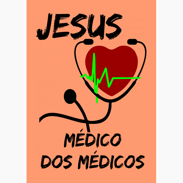 T-SHIRT ESTONADA Jesus Médico dos Médicos R$42,85 em D & C Artes ...
