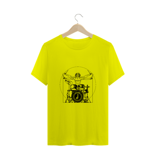 Nome do produtoCamiseta Drummer Four - branca, azul royal, vermelha, amarela, verde, laranja.