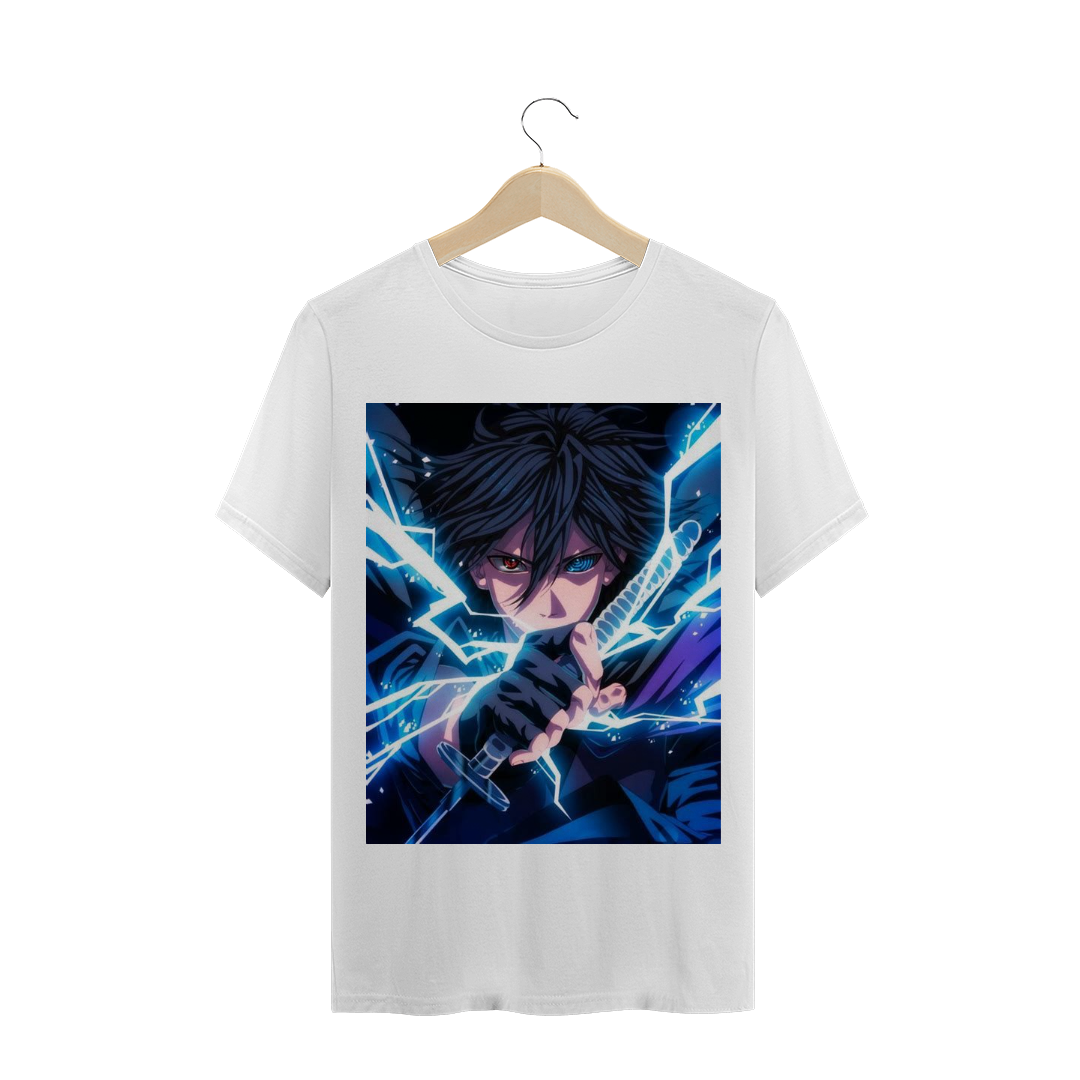 camisa sasuke uchiha azul