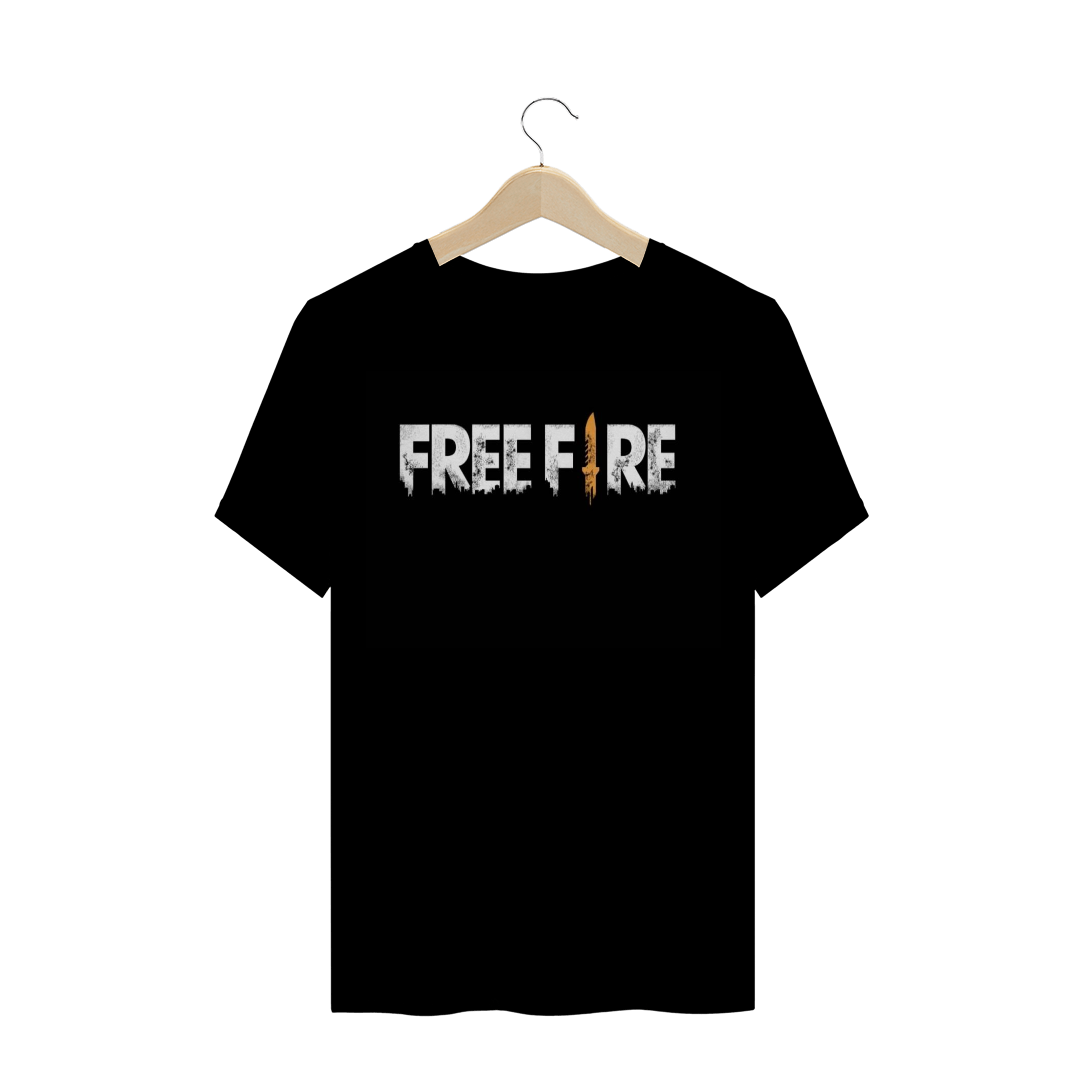 free fire camisa preta