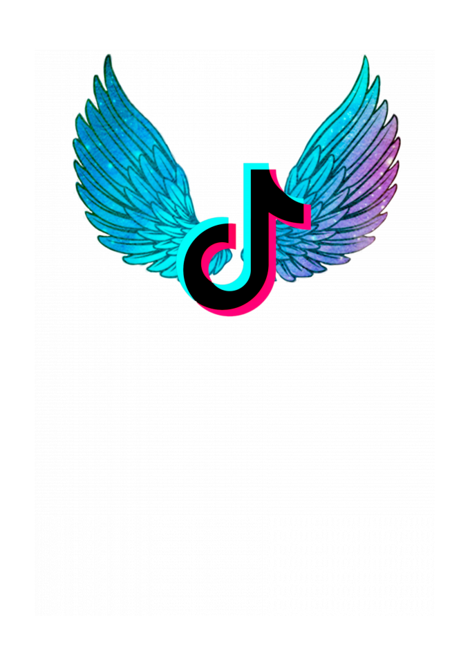 Tik Tok Logo Wings