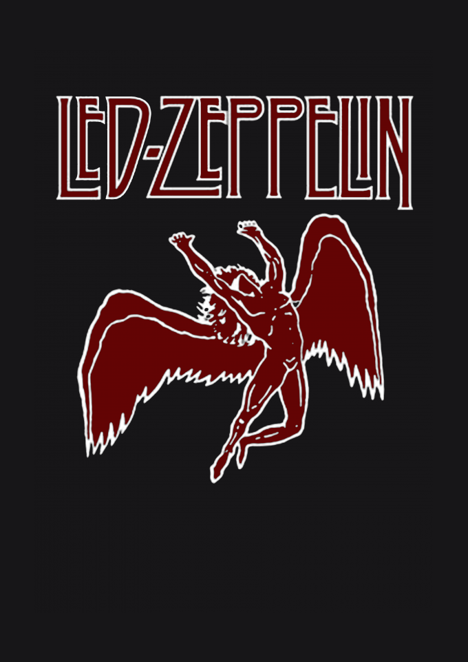 estampa led zeppelin